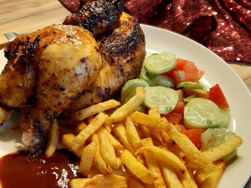 Grillhähnchen vom Drehspieß&nbsp;🍗