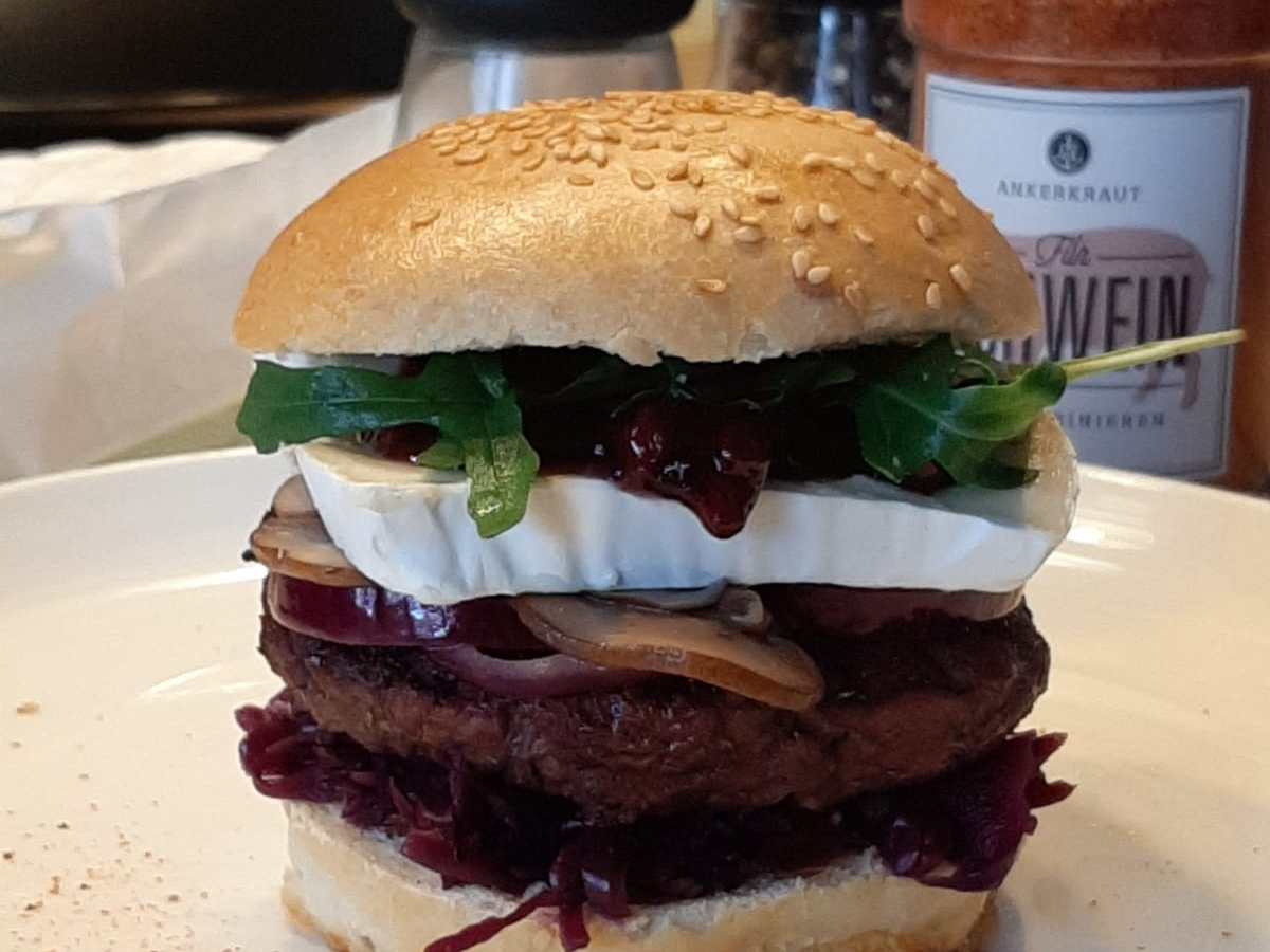 Wildschweinburger