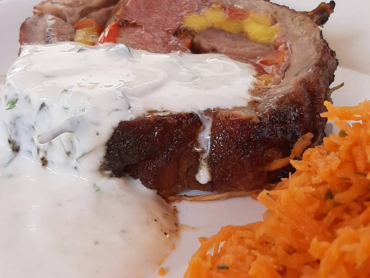 Schneller Minze-Joghurt-Dip