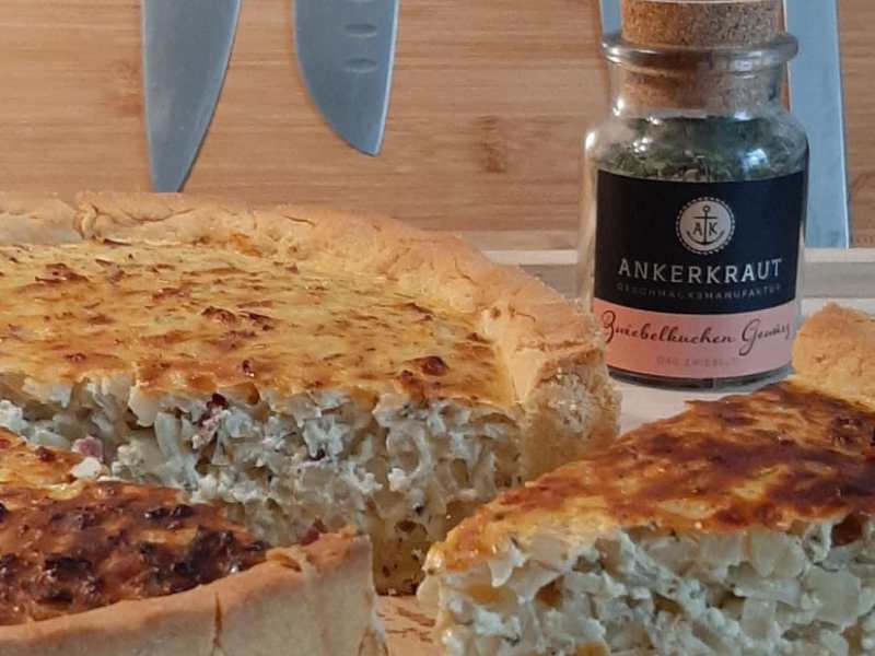 Leckerer Zwiebelkuchen